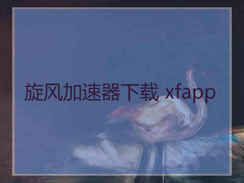 旋风加速器下载 xfapp