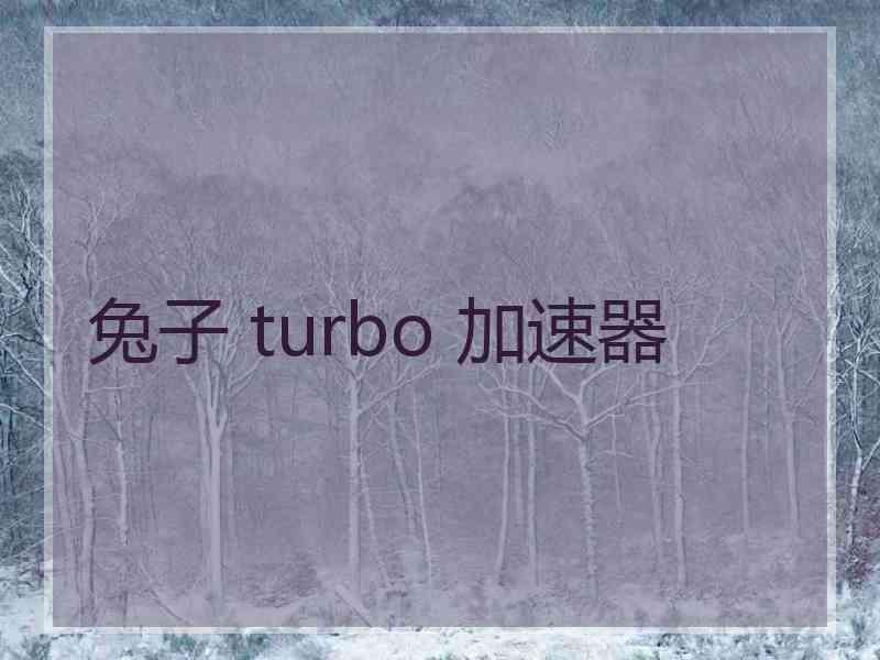 兔子 turbo 加速器