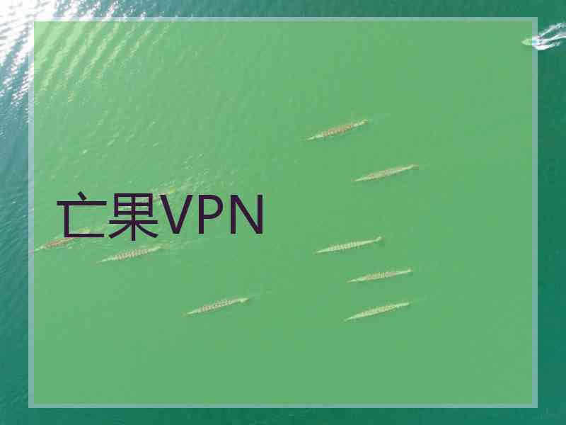 亡果VPN