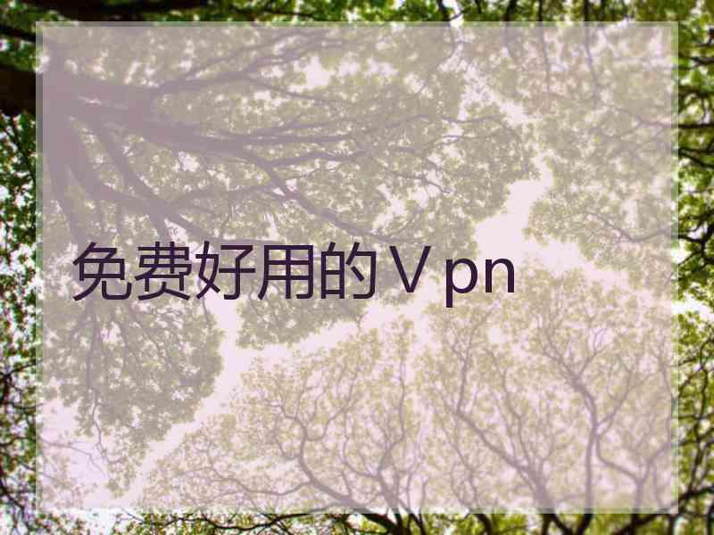 免费好用的Ⅴpn