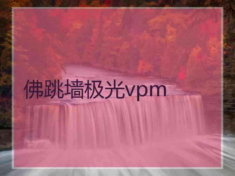 佛跳墙极光vpm